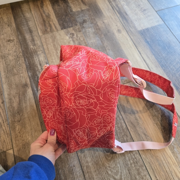 Red Floral Backpack - Picture 9 of 9